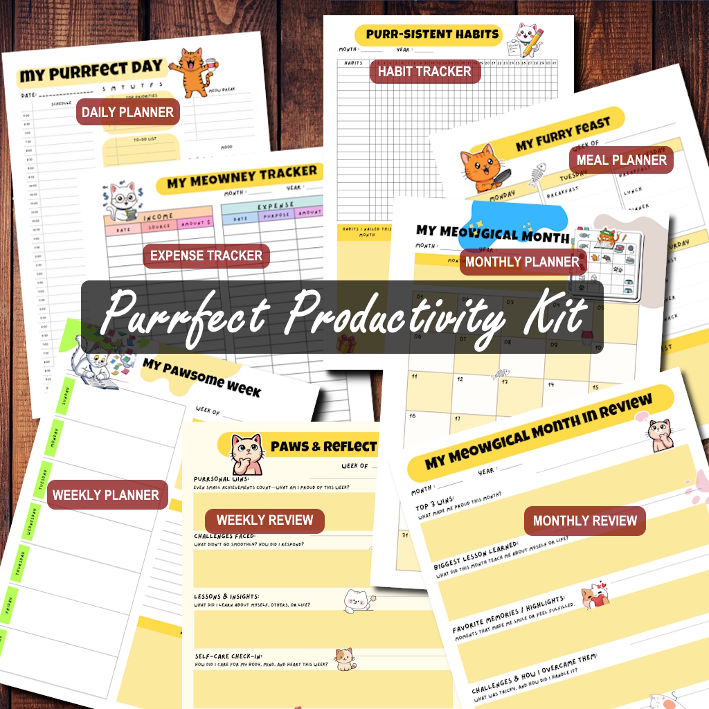 cat planner and tracker